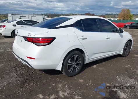 2022 Nissan Sentra Sv Xtronic Cvt z USA, uszkodzony, nr VIN 3N1AB8CV8NY206008
